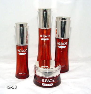 Flint Frosted Emulsion Cosmetic Glass Flask and Jars 100ML 50ML 30ML