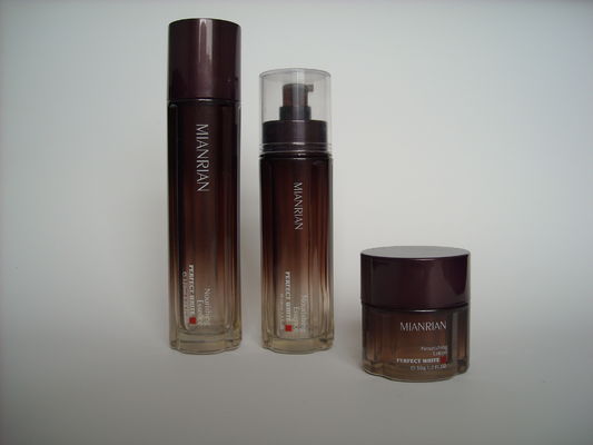 OEM 120 ML 35 ML 50G 30G Aplikacja Puste kosmetyczne szklane butelki na balsam do kremu pod oczy